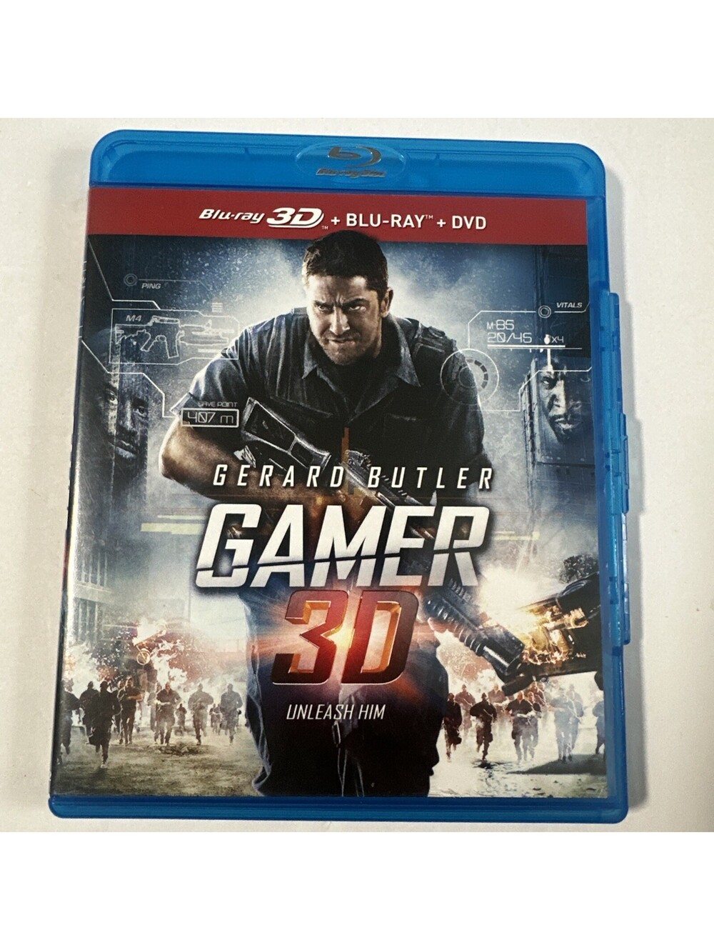 Gamer 3D Blu-ray + DVD 2009 Gerard Butler